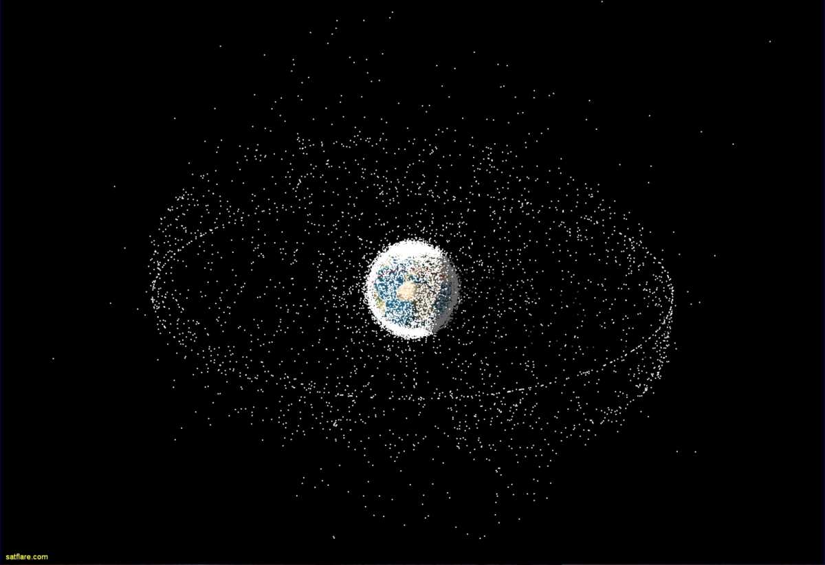 Sateliti u Zemljinoj orbiti/ Foto: satflare.com