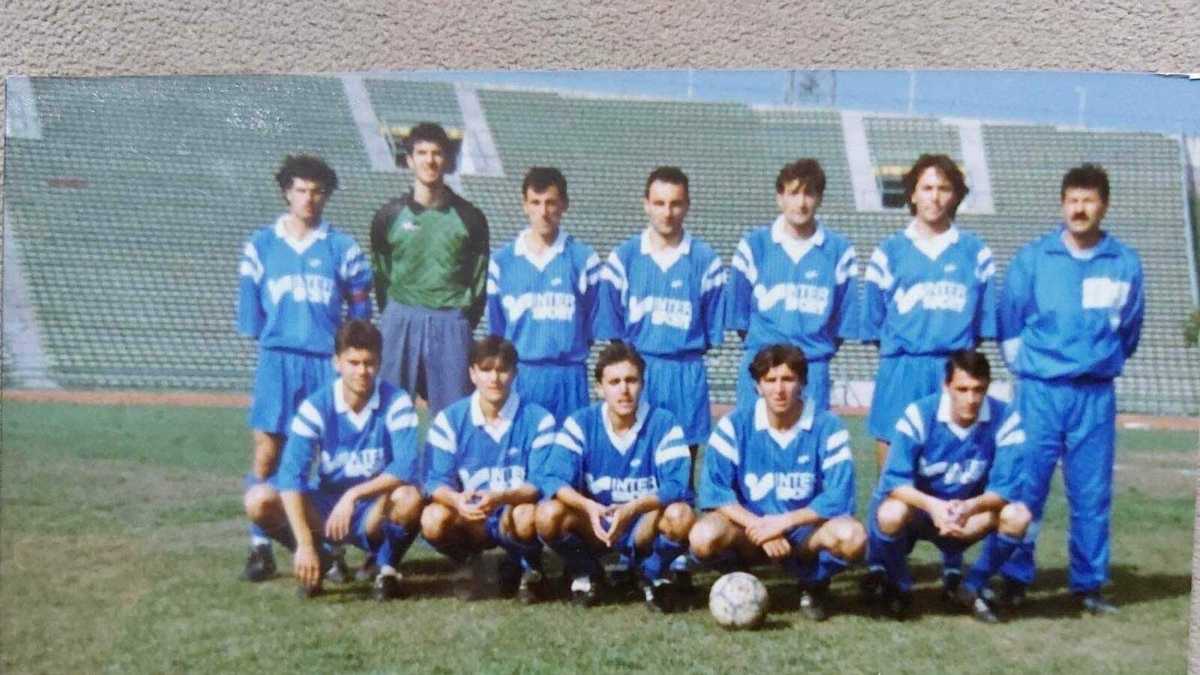 FK Željezničar 1994. na Koševu. Kvalifikacioni turnir pred završnicu prvenstva/ Foto: Dželaludin Muharemović