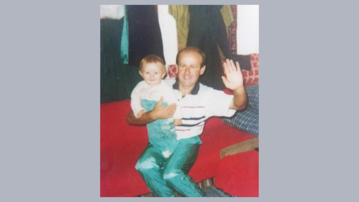 Bekir Mehić sa ocem Salihom/ Foto: Porodični album