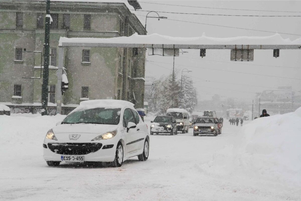 Veliki snijeg u Sarajevu, 04. februar 2012. godine/ Foto: Oslobođenje