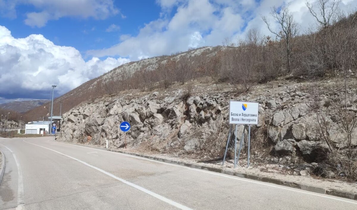 Granični prijelaz Zupci na ulazu u Bosnu i Hercegovine iz pravca Crne Gore (RSE)