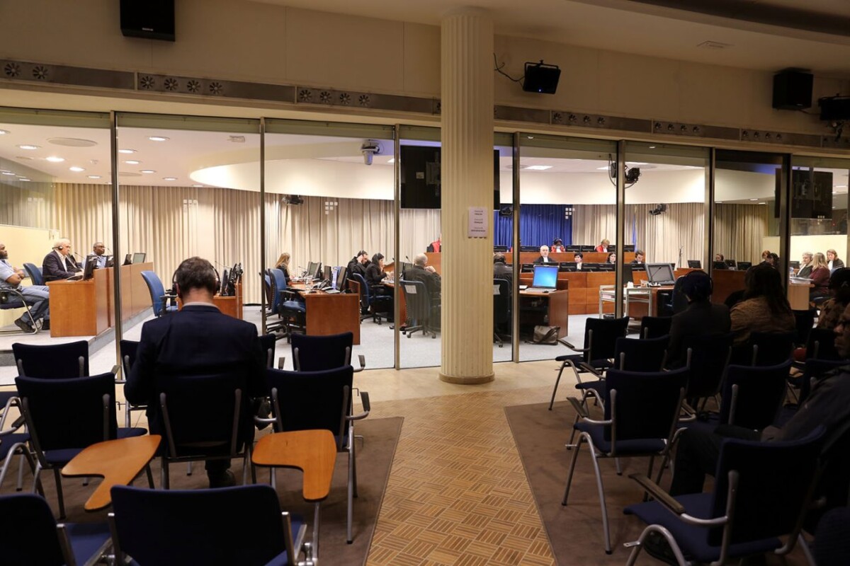 Sudnica u Haagu tokom iznošenja žalbi u januaru 2023. godine/ Foto: MMKS