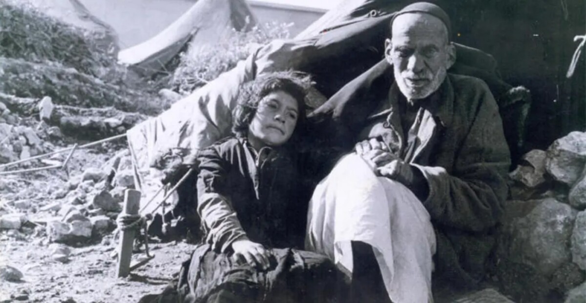 Palestinske izbjeglice, 1948. godine